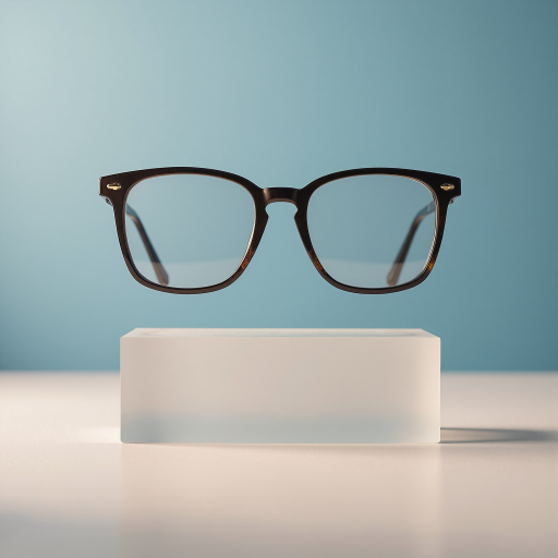 三十岁左右男性头像,穿休闲衬衫,戴眼镜,工作室背景,创意设计者形象